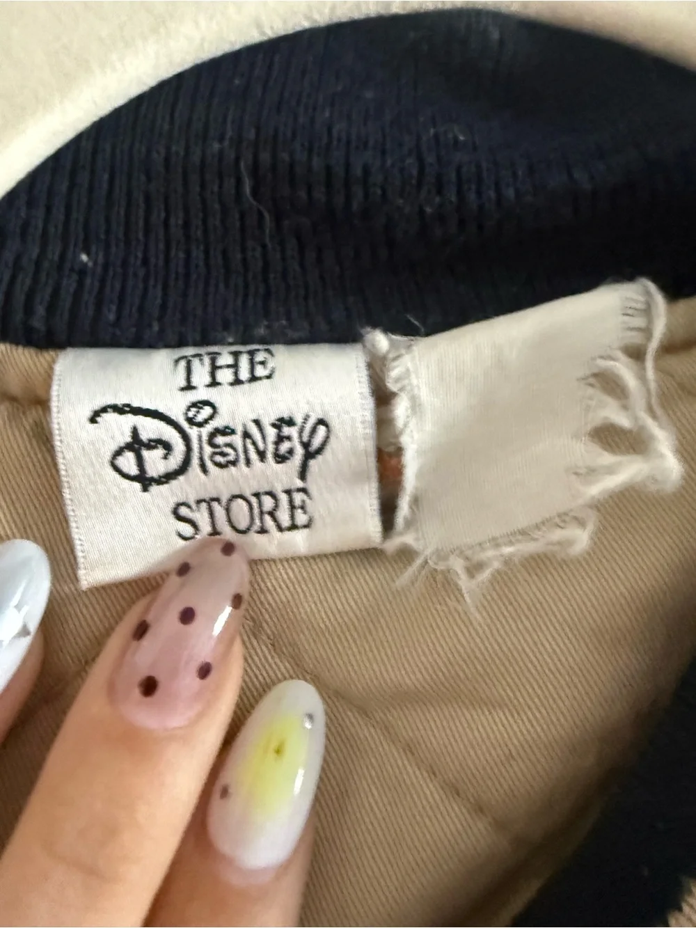 Disney Winnie the Pooh Denim Varsity Jacket Men’s Large
